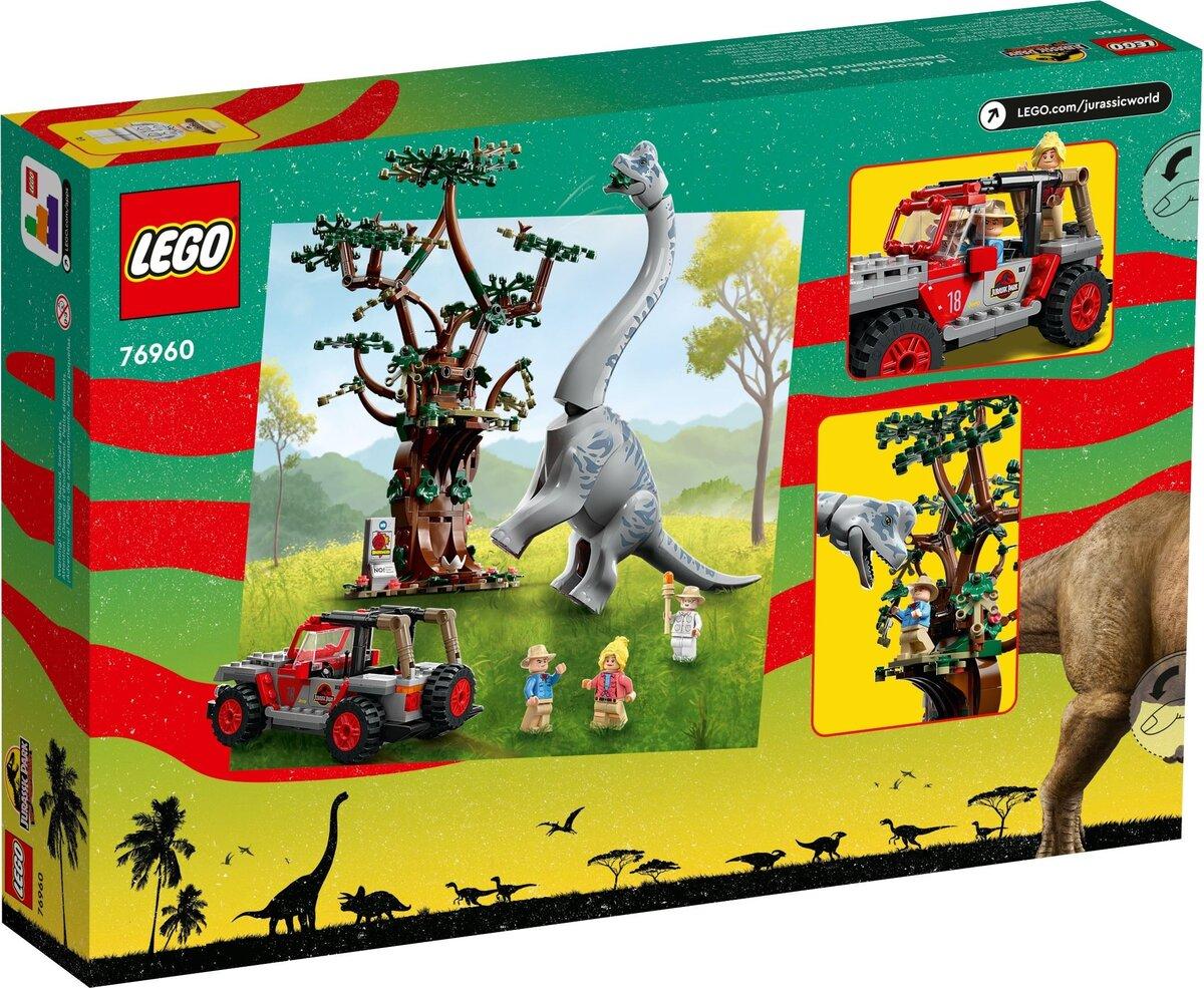 Конструктор LEGO Jurassic World Встреча с Брахиозавром - фото 2 - id-p112226676