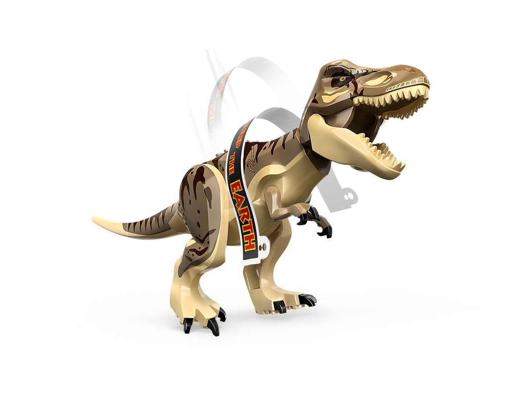 Конструктор LEGO Jurassic World Центр для посетителей: Т-рекс против Раптора