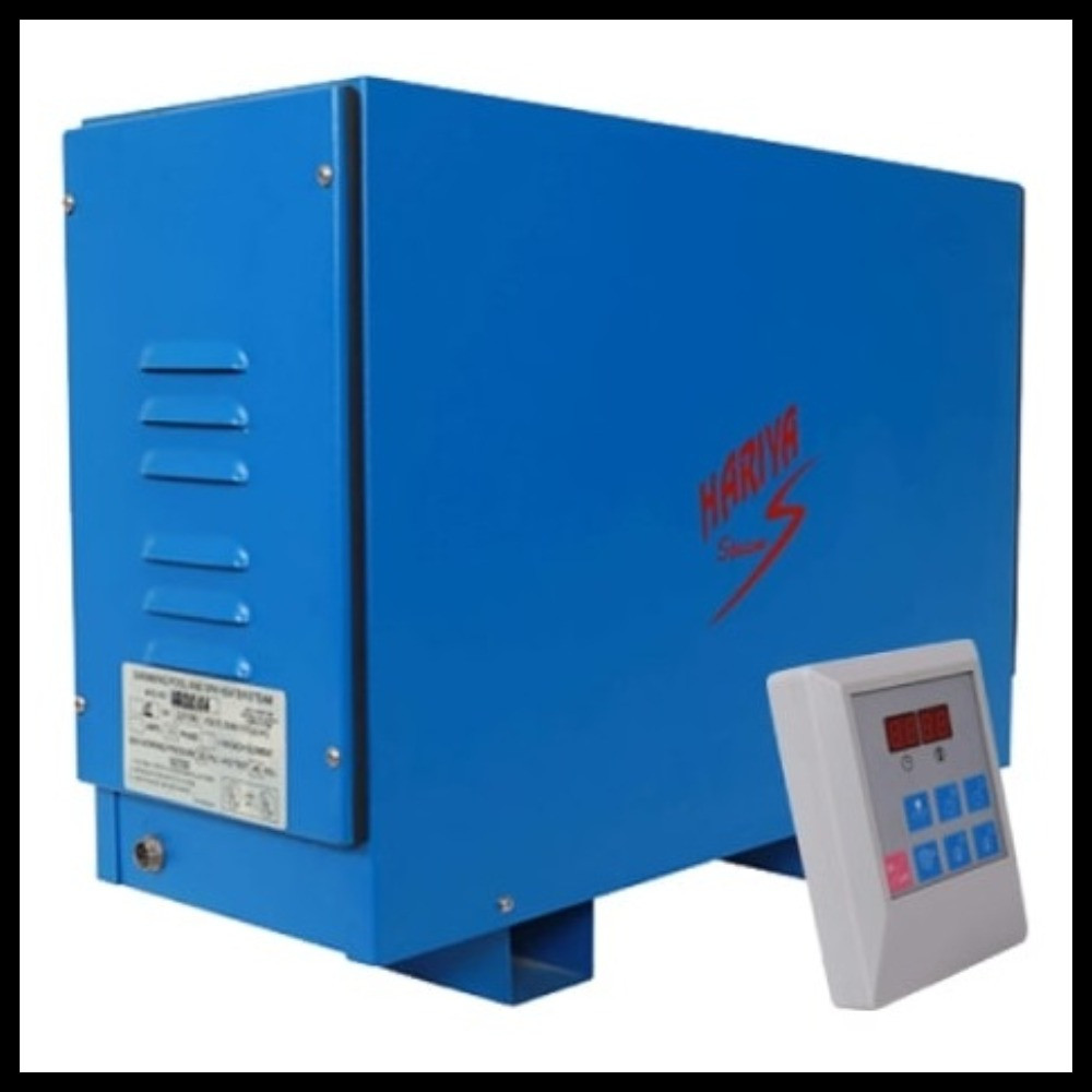 Электрический парогенератор Hariva Steam15 c индикаторным пультом управления (мощность=15 кВт, объем=10-17 м3)