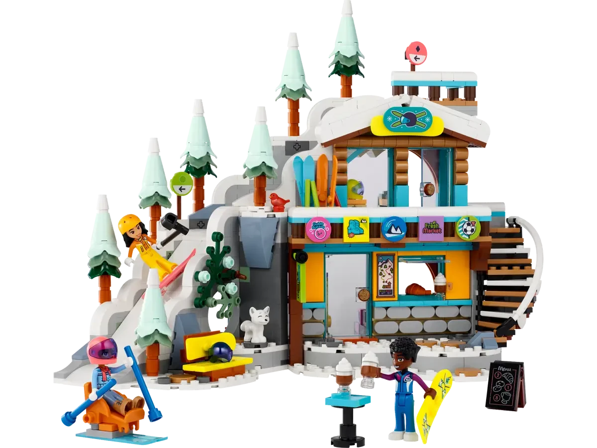 Конструктор LEGO Friends Подружки Горнолыжный склон для отдыха и кафе