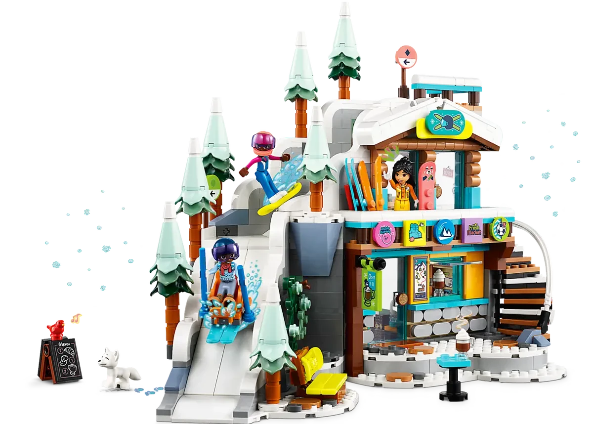 Конструктор LEGO Friends Подружки Горнолыжный склон для отдыха и кафе