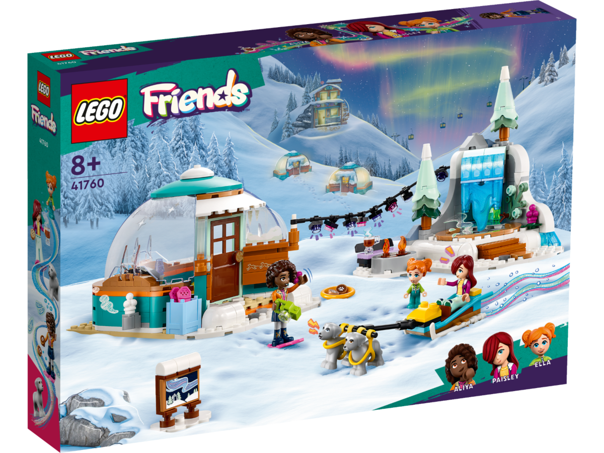 Конструктор LEGO Friends Подружки Праздничное приключение в иглу