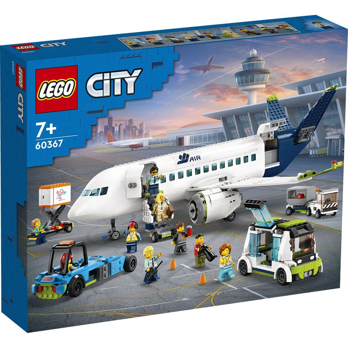 Лего сити LEGO Пассажирский самолёт CITY 60367