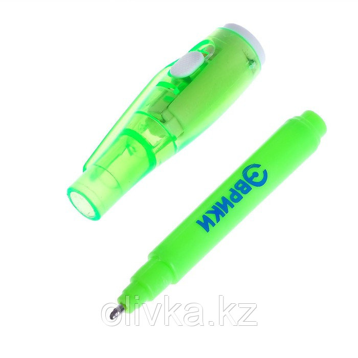 Ручка с чернилами и фонариком «Эврики», цвет МИКС - фото 2 - id-p110918530