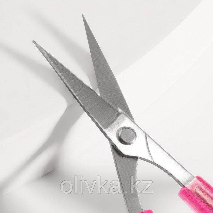 Ножницы для рукоделия, с защитным колпачком, 10 см, цвет розовый - фото 2 - id-p110928407