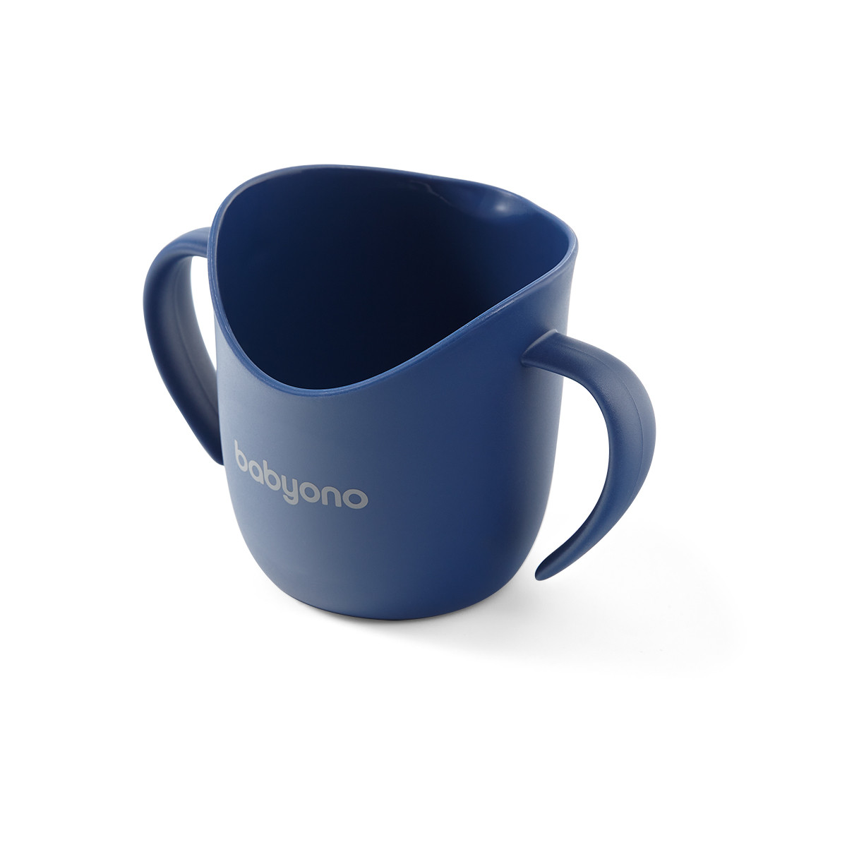 Эргономичная кружечка для самостоятельного питья FLOW (синяя) Babyono - фото 1 - id-p99301134