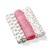Пеленки бамбуковые 3 шт BABYONO, ультрамягкие