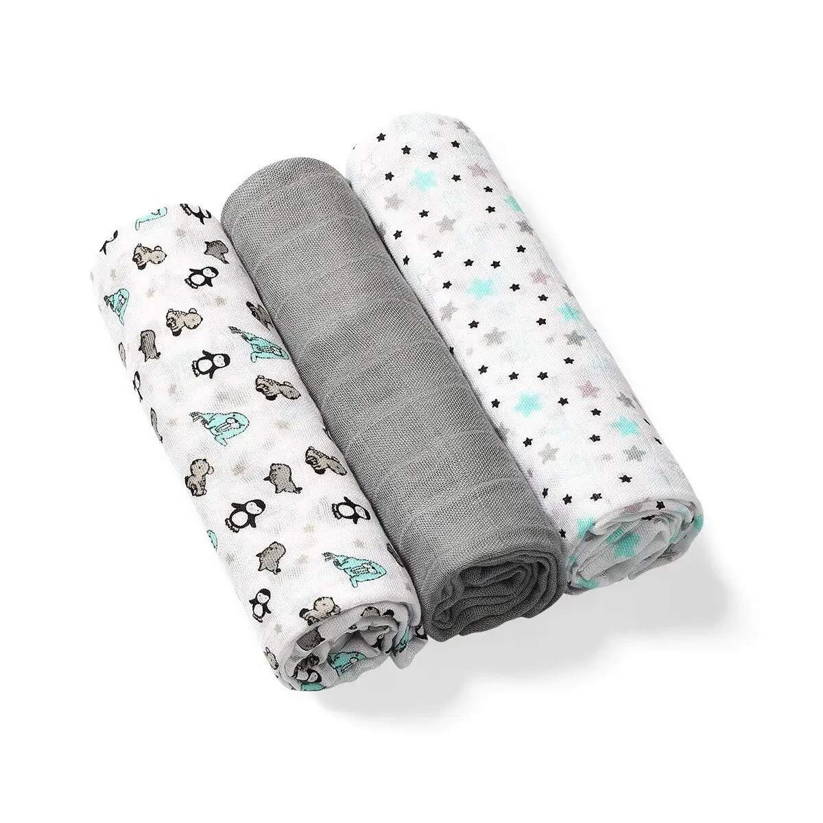Пеленки бамбуковые 3 шт  BABYONO