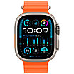 Часы Apple Watch Ultra2 49mm Titanium/Orange Ocean Band, фото 3