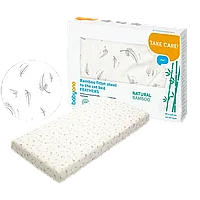 Простынь на резинке для детской кроватки BabyOno, бамбук