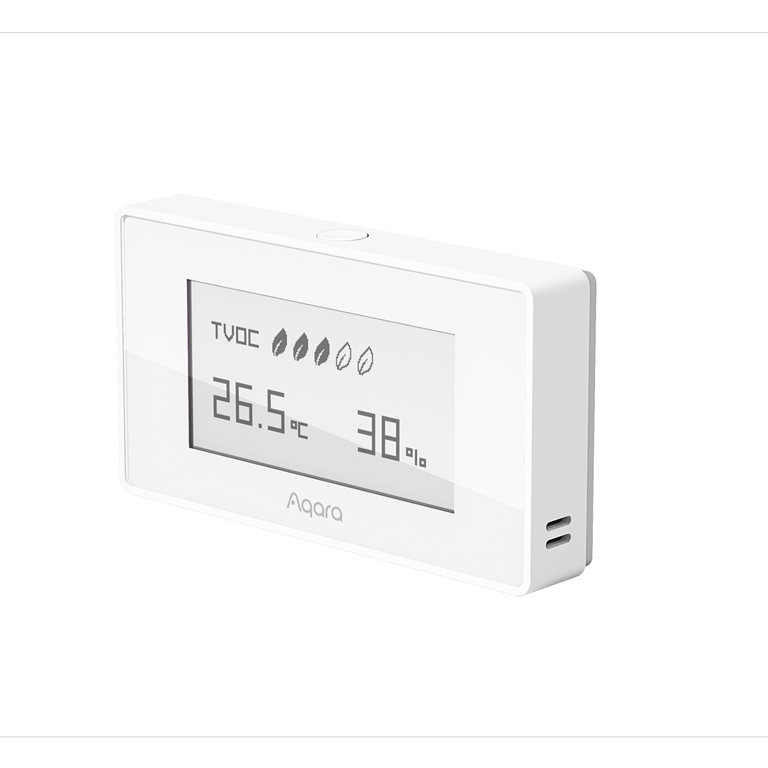 Монитор качества воздуха, Aqara, TVOC, AAQS-S01/AS029GLW02, Zigbee 3.0, 0°C ~ +50°C, TVOC: 0 ~ 25 мг/м3