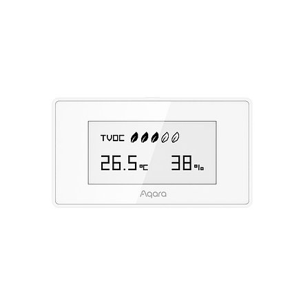 Монитор качества воздуха, Aqara, TVOC, AAQS-S01/AS029GLW02, Zigbee 3.0, 0°C ~ +50°C, TVOC: 0 ~ 25 мг/м3, фото 2