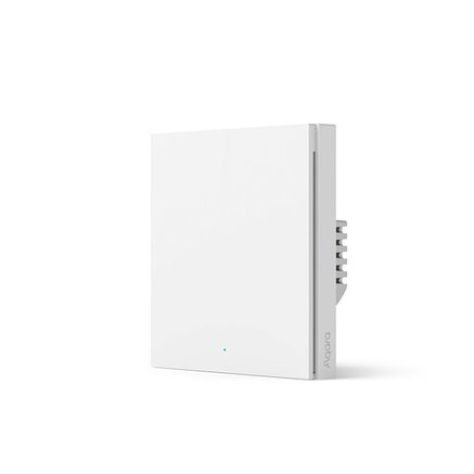 Настенный выключатель одноклавишный AQARA Smart Wall Switch H1(No Neutral, Single Rocker), фото 1