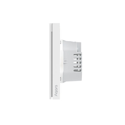 Настенный выключатель AQARA Smart Wall Switch H1(No Neutral, Double Rocker), фото 2