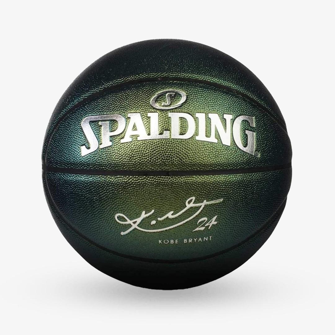 Мяч баскетбольный Spalding Kobe Bryant 24K зеленый