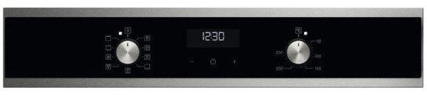 Духовой шкаф Electrolux EOF5C50BX серебристый, черный - фото 4 - id-p112235447