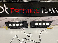 Противотуманные фары на Land Crusier Prado 120 дизайн OFF ROAD