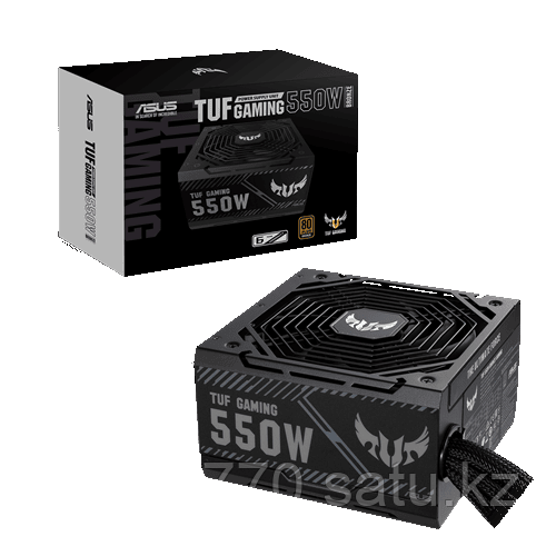 Блок питания ASUS TUF-GAMING-550B ATX12V/80+BRONZE, non-modular, BOX - фото 1 - id-p112260134