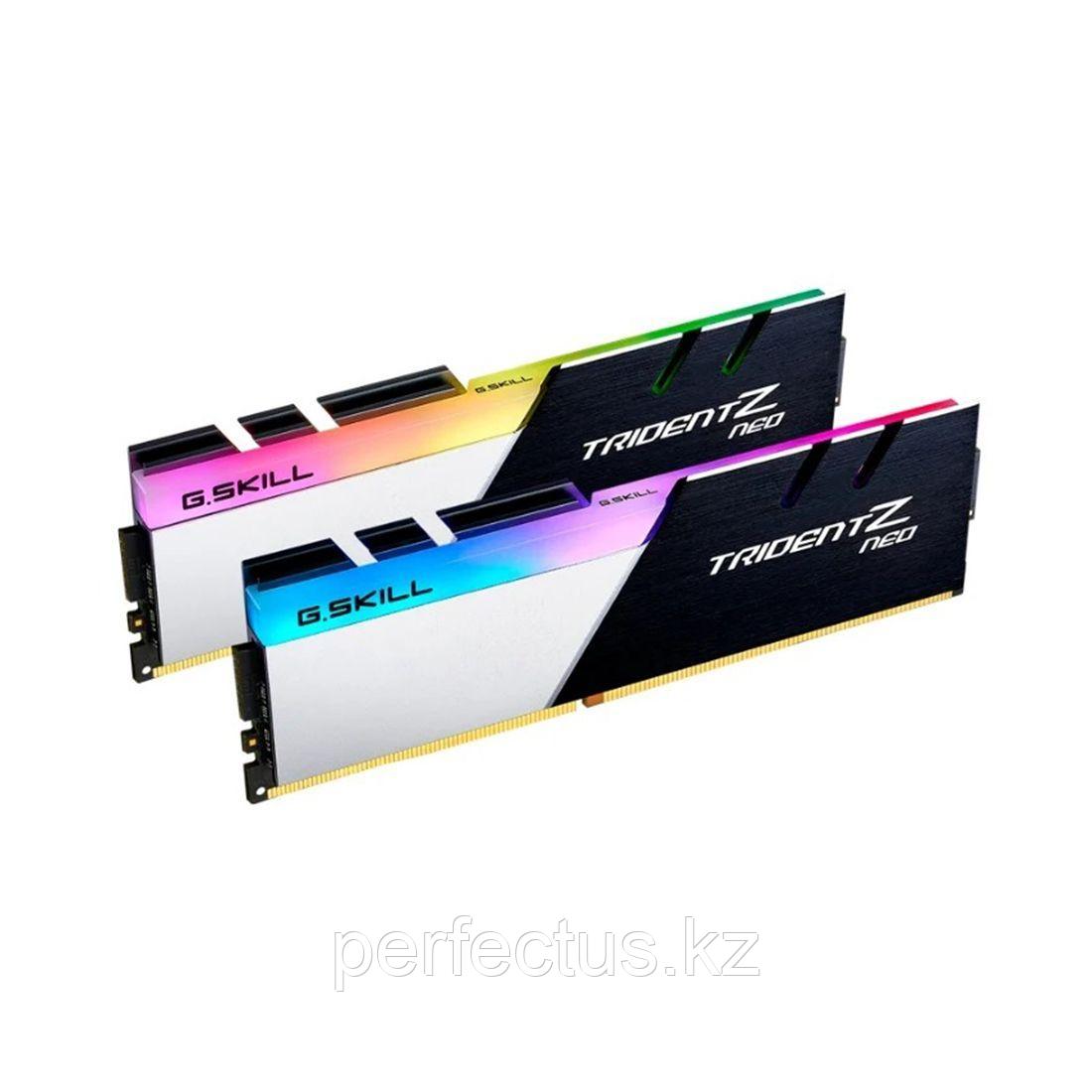 Комплект модулей памяти G.SKILL TridentZ Neo RGB F4-3200C16D-16GTZN DDR4 16GB (Kit 2x8GB) 3200MHz - фото 1 - id-p112260346