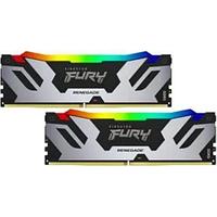 ОЗУ Kingston Fury Renegade RGB, DIMM DDR5, 32 Gb (16GB x2), 7200 МГц, CL36, 1.45 В, KF572C38RSAK2-32