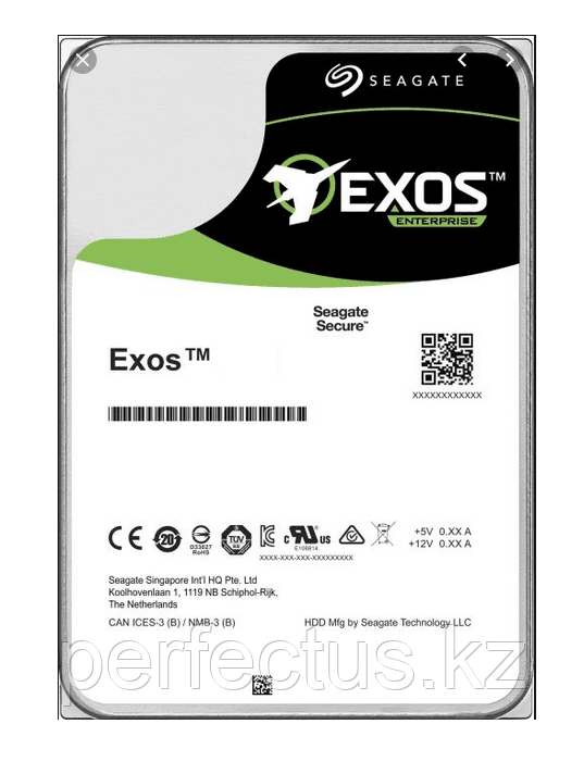 Жесткий диск Seagate Exos X16 ST14000NM001G, 14TB, 3.5", 7200 RPM, SATA-III, 512e/4Kn, 256MB