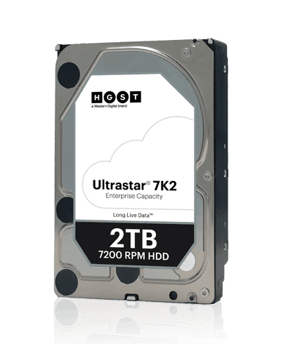 Жесткий диск Western Digital Ultrastar 7K2 HUS722T2TALA604 (1W10002) 2TB 3.5" 7200 RPM 128MB SATA-III
