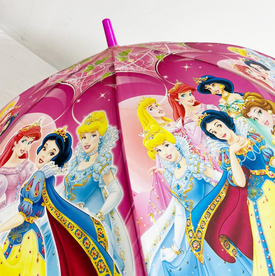 Детский зонт трость со свистком 67 см диснеевские принцессы - фото 6 - id-p112229169