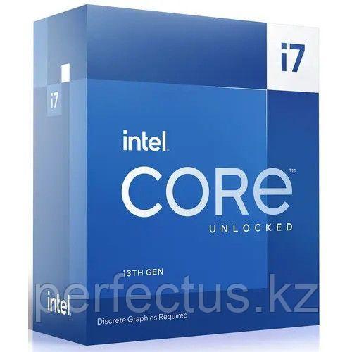 Процессор Core i7-13700F 2.1GHz, 16C/24T, 30Mb Intel Smart Cache, TDP65W, LGA1700, BX8071513700 - фото 1 - id-p112271627