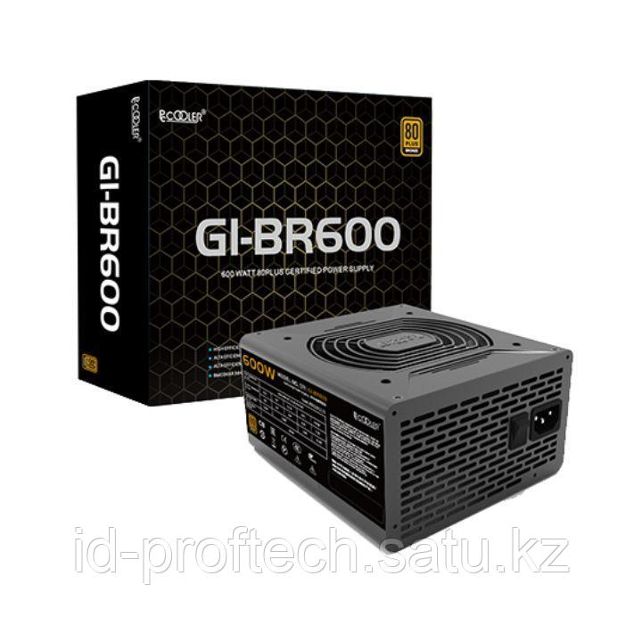 Блок питания PCCooler GI-BR600, 600W, Non Modular, 80+ BRONZE, Fan 120mm, GI-BR600 - фото 1 - id-p112296961