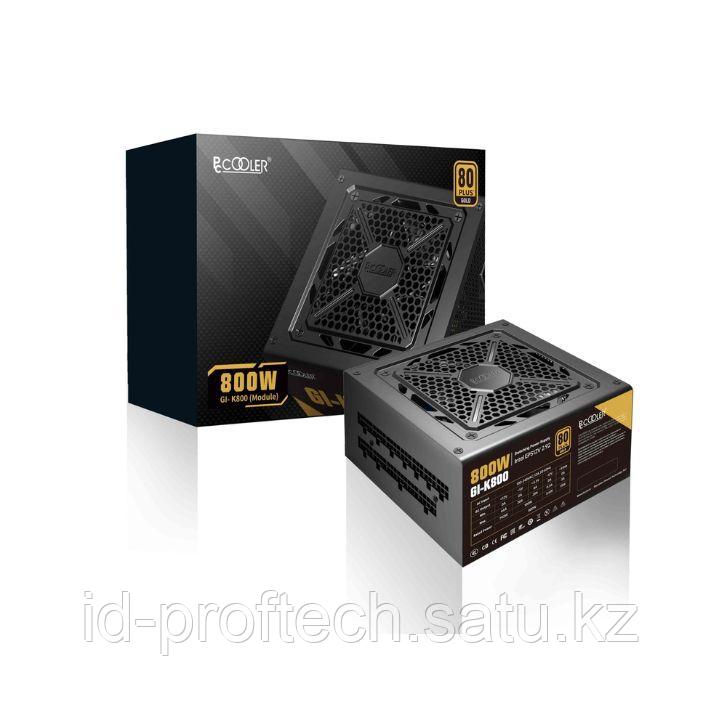 Блок питания PCCooler GI-K800, 800W, Full Modular, 80+ GOLD, Fan 120mm, GI-K800 - фото 1 - id-p112296962