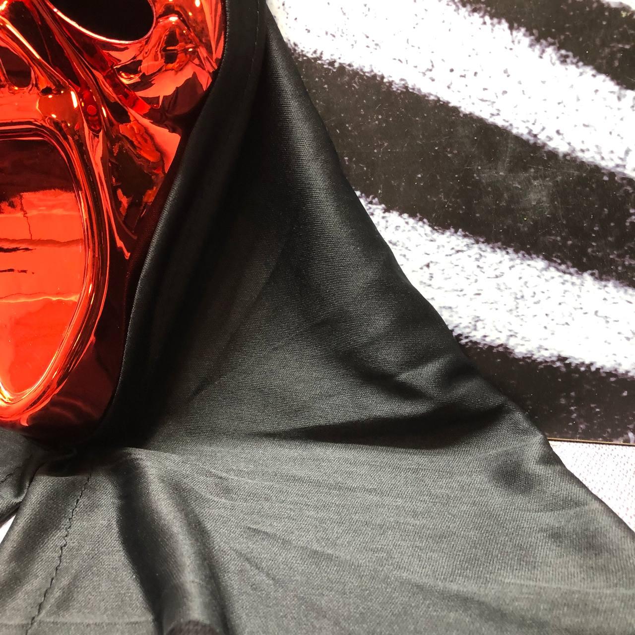 Маска Крик со сколопендрой с капюшоном на всю голову пластиковая красная - фото 2 - id-p112335205