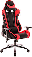 Кресло геймерское Everprof Lotus S4 ткань, черно-красное