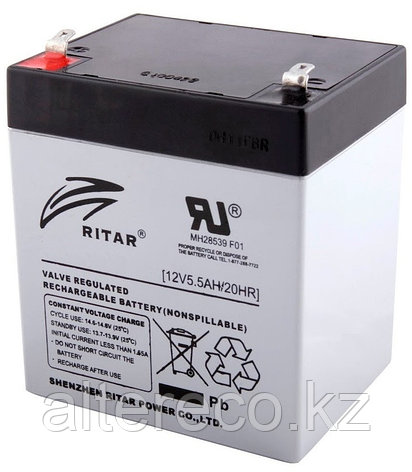 Аккумулятор Ritar HR12-22W (12В, 5,5Ач), фото 2