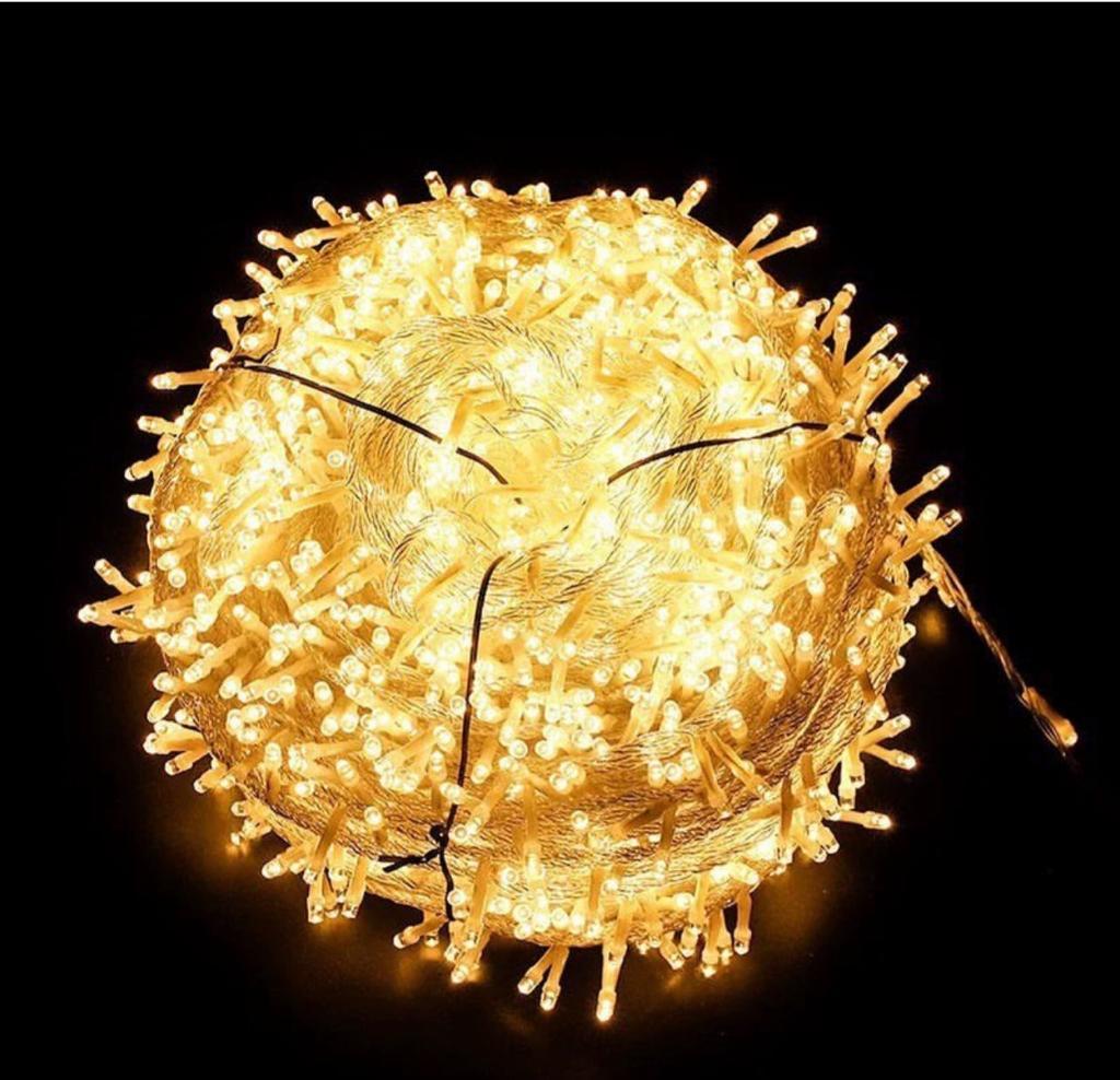 Гирлянда "Классика", прозрачный провод ,цвет теплый , 30 м