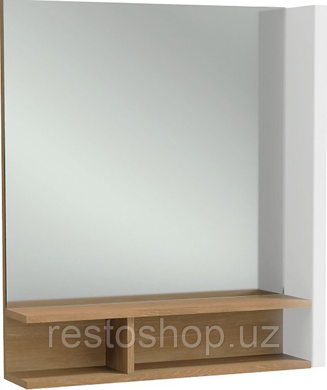 Зеркало Jacob Delafon TERRACE EB1180D-NF 60 cм, с деревянной полкой - фото 1 - id-p112350217
