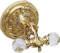 Крючок Art&Max Barocco Crystal AM-1784-Do-Ant-C античное золото