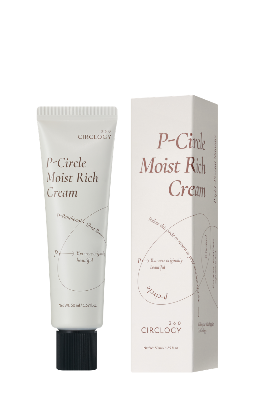 Крем для лица для обильного увлажнения CIRCLOGY P-Circle Moist Rich Cream 50 мл - фото 1 - id-p112358949