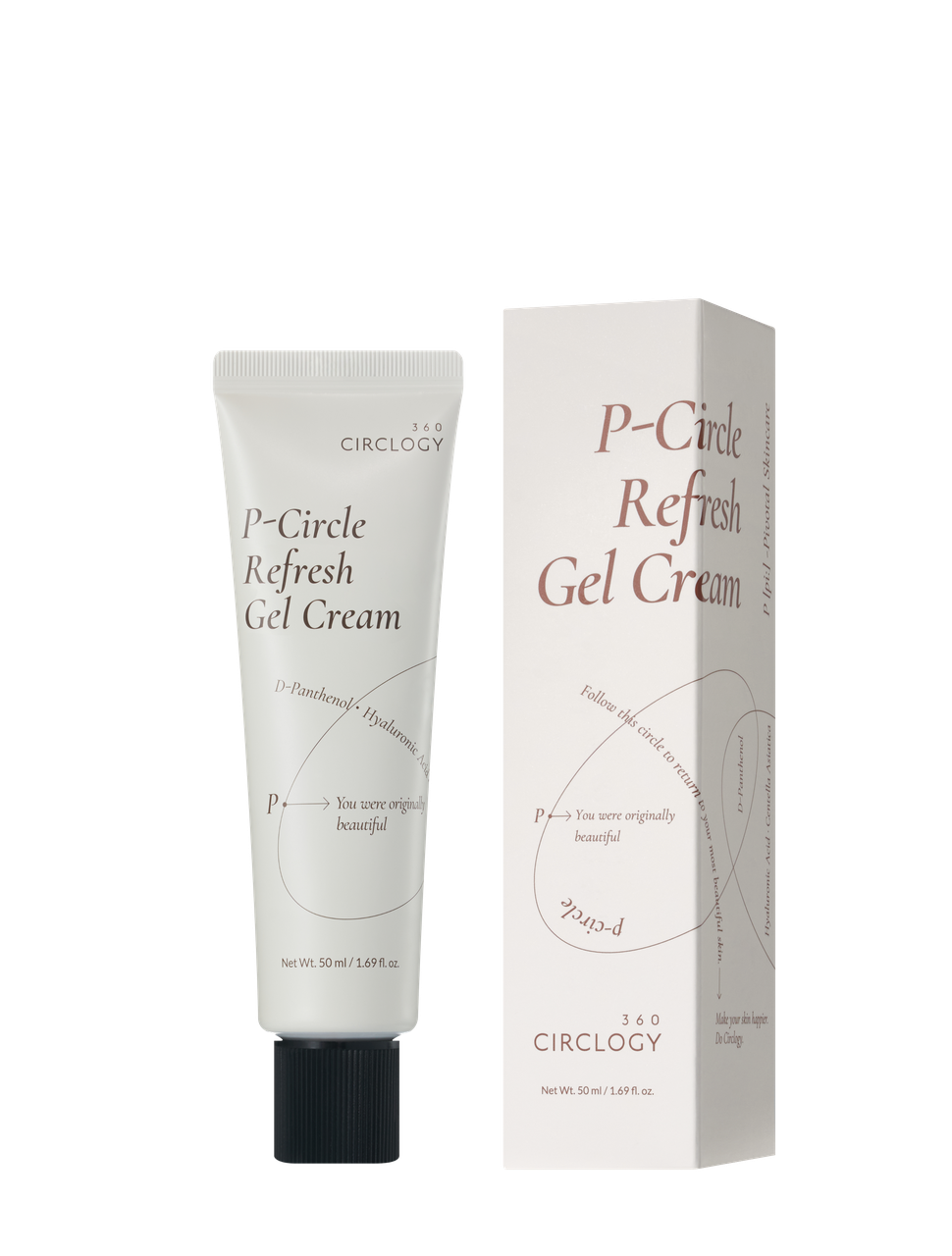 Крем-гель для лица для увлажнения, освежения и успокоения CIRCLOGY P-Circle Refresh Gel Cream 50 мл