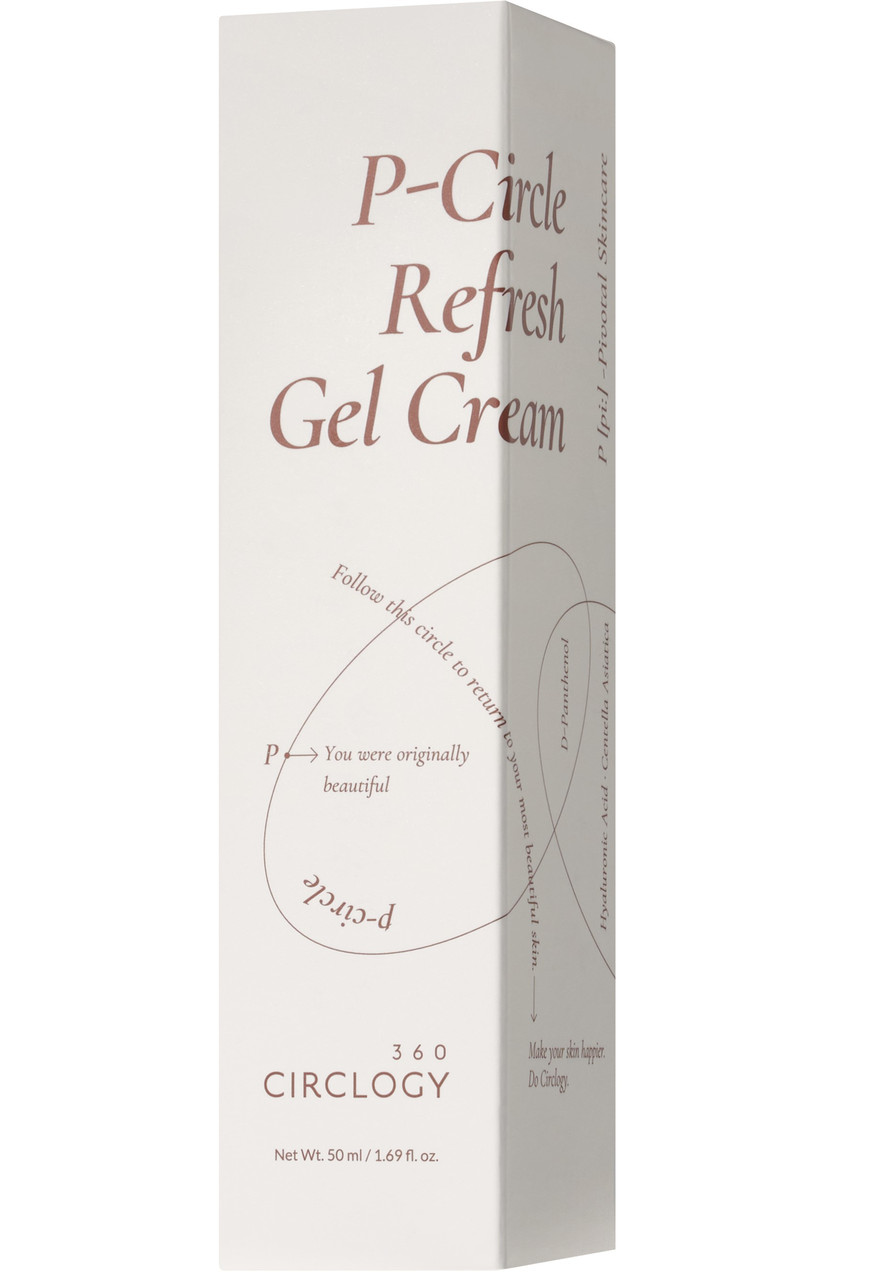 Крем-гель для лица для увлажнения, освежения и успокоения CIRCLOGY P-Circle Refresh Gel Cream 50 мл - фото 2 - id-p112358975