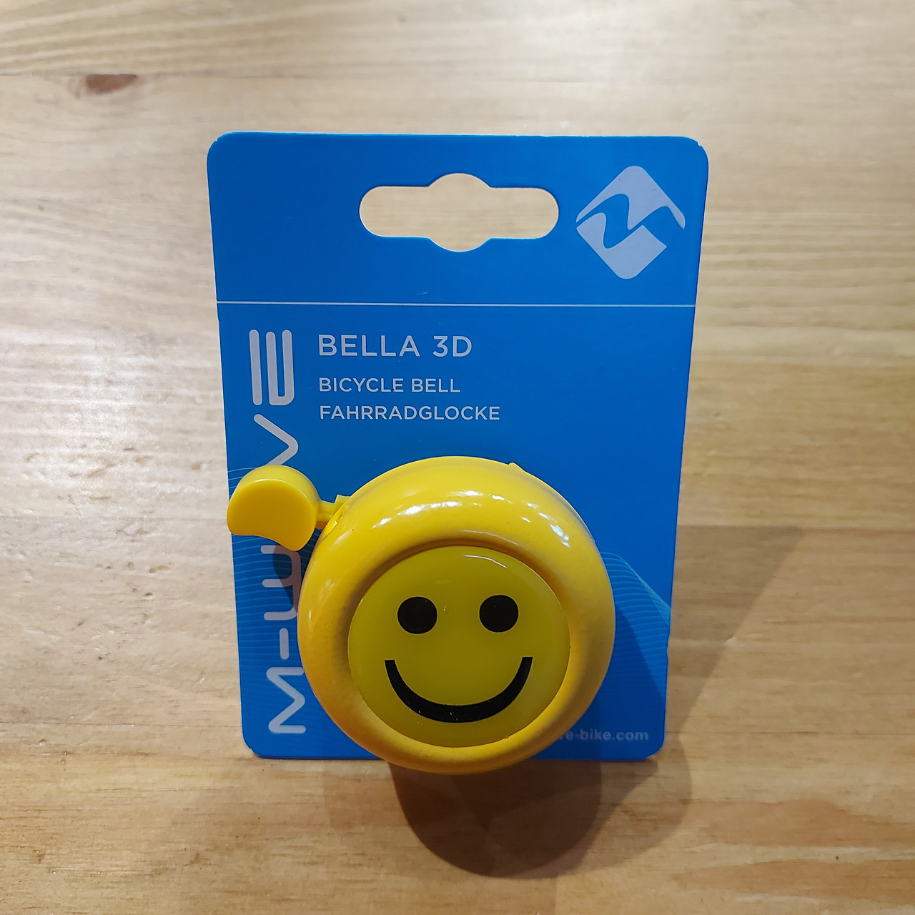 Звонок на велосипед, самокат metall-plastic "SMILEY". Bicycle Bell. "M-wave". Колокольчик. Сигнал. Гудок. - фото 1 - id-p112358958