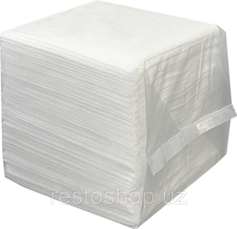 Салфетки бумажные Merida КЛАССИК 1-слойные, белые, 17х20 см - фото 1 - id-p112343241