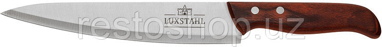 Нож поварской Luxstahl Wood Line HX-KK069-D 196 мм - фото 1 - id-p112310313