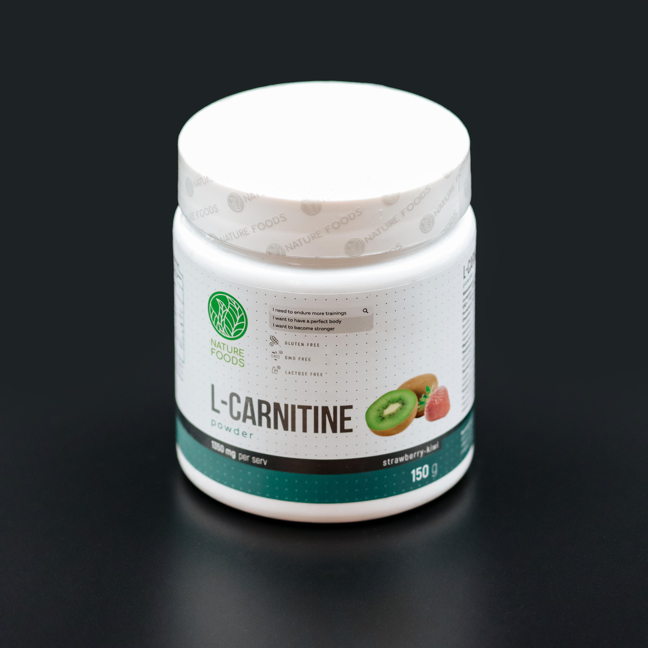 Nature Foods - L-Carnitine 150гр/100 порций Клубника-киви
