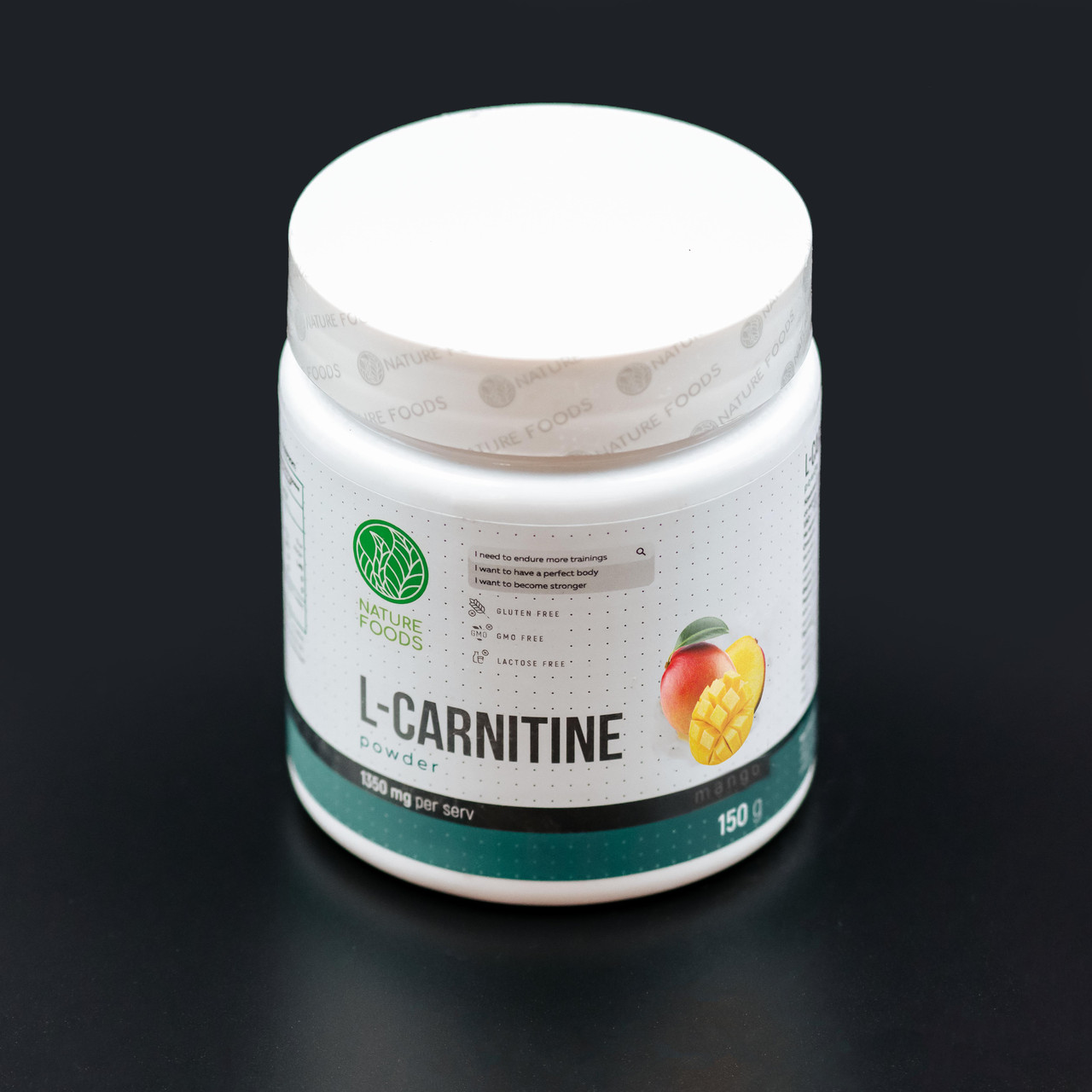 Nature Foods - L-Carnitine 150гр/100 порций Манго - фото 1 - id-p111616219