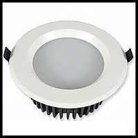 Потолочный влаго/термостойкий светильник для турецкого хамама XS80 (встраиваемый, 3000K, 9W, 12V, IP67, LED)