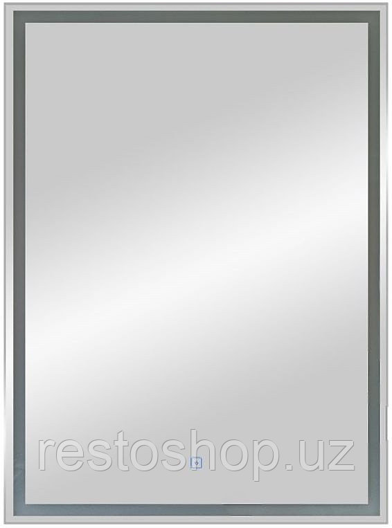 Шкаф зеркальный Art&Max Techno AM-Tec-600-800-1D-R-DS-F 60х80 см, с подсветкой, правый - фото 1 - id-p112357341