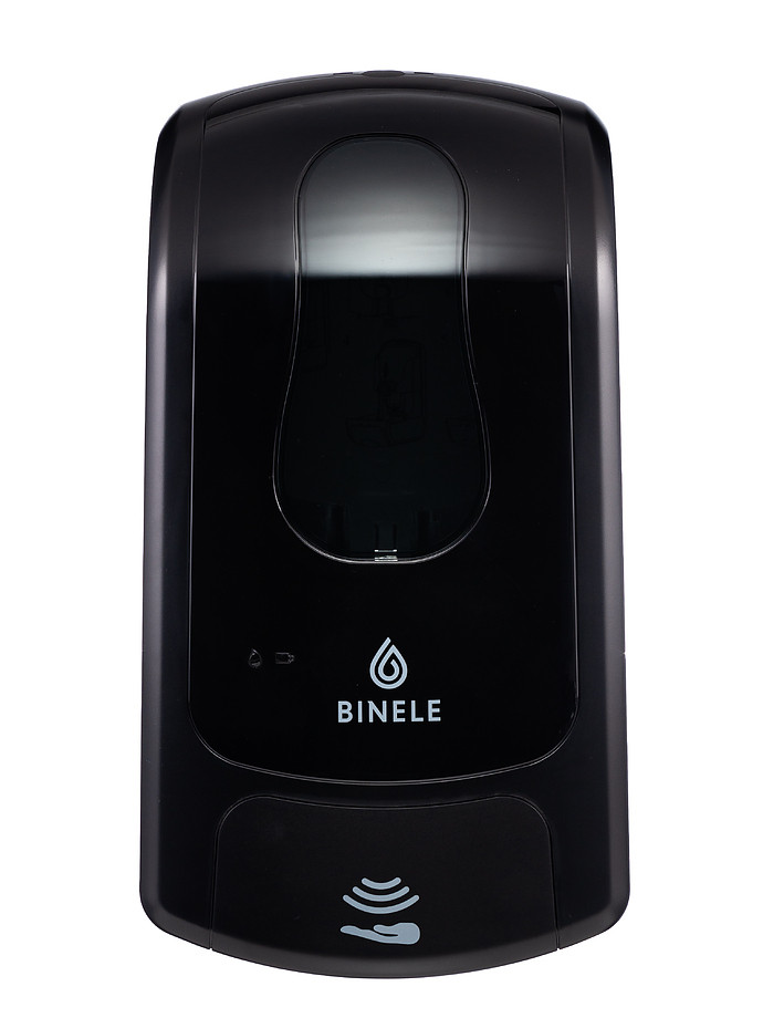 Диспенсер для спрей-жидкости BINELE iSpray DE23BB картриджный сенсорный, черный