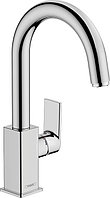 Смеситель для раковины Hansgrohe Vernis Shape 71564000 со сливным гарнитуром