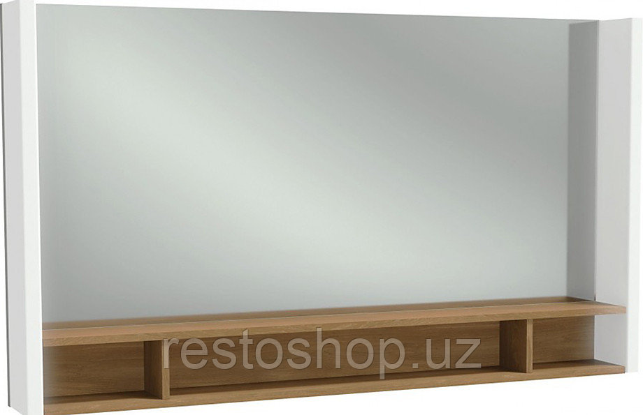 Зеркало Jacob Delafon TERRACE EB1183-NF 120 cм, с деревянной полкой - фото 1 - id-p112352306