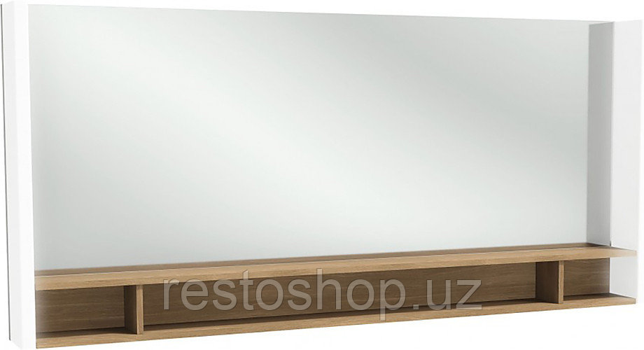 Зеркало Jacob Delafon TERRACE EB1184-NF 150 cм, с деревянной полкой - фото 1 - id-p112353352